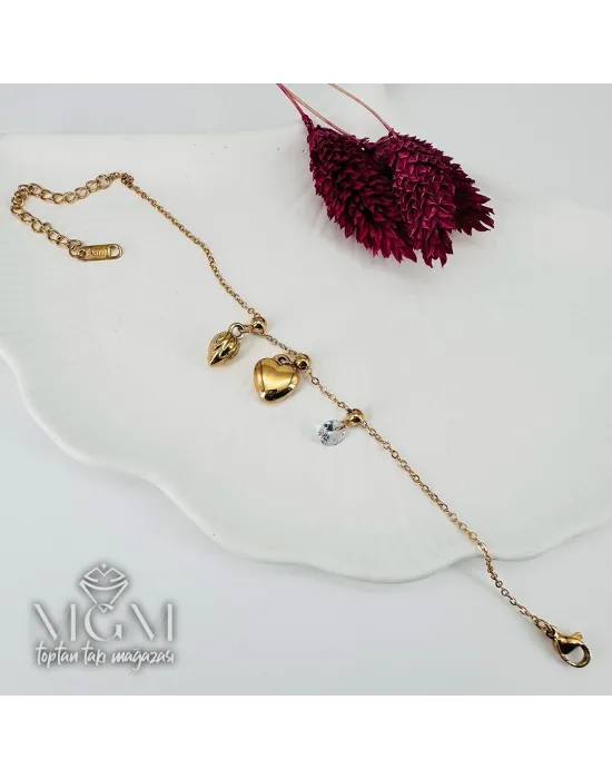 Çelik Bileklikler 16+5 Cm Uzatma Payı - Kbl0088