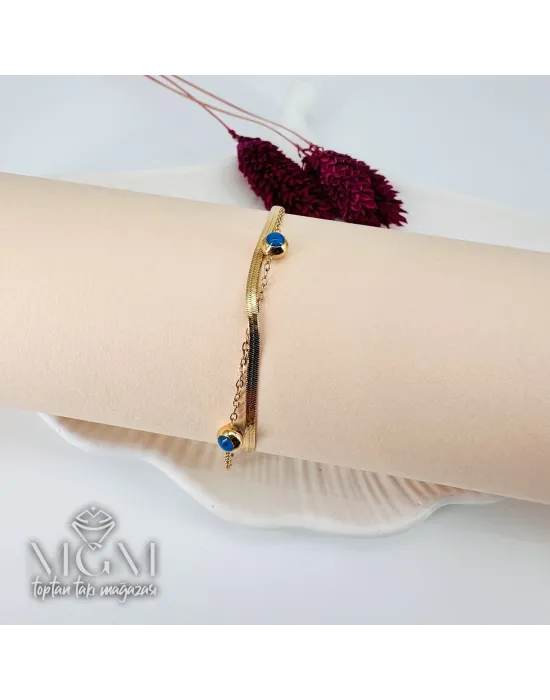 Çelik Bileklikler 16+5 Cm Uzatma Payı - Kbl0096