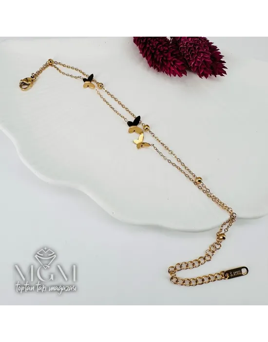 Çelik Bileklikler 16+5 Cm Uzatma Payı - Kbl0098