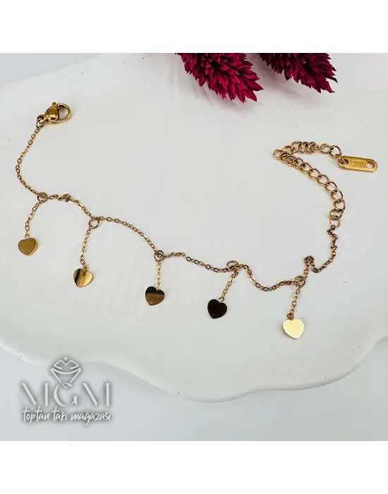 Çelik Bileklikler 16+5 Cm Uzatma Payı - Kbl0124