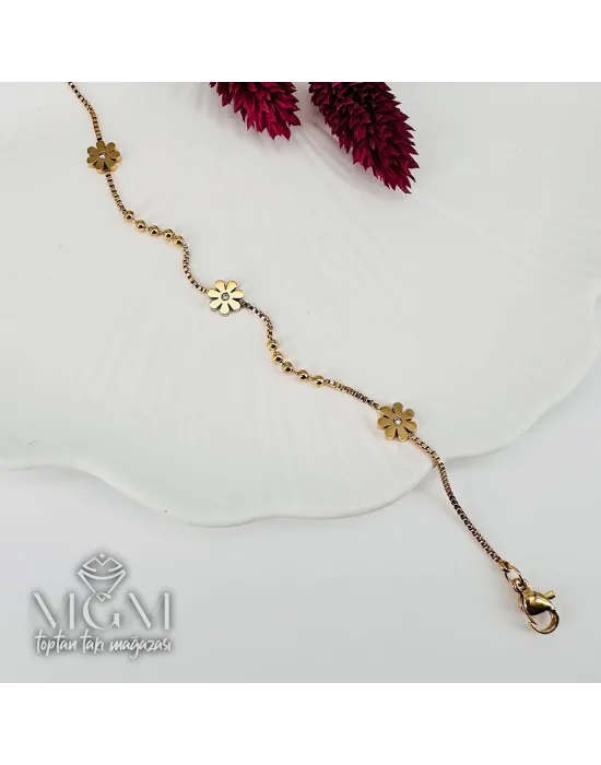 Çelik Bileklikler 17+5 Cm Uzatma Payı - Kbl0144