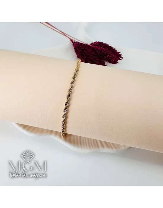 Çelik Burgu Bileklik 2 Mm - Kbl0092
