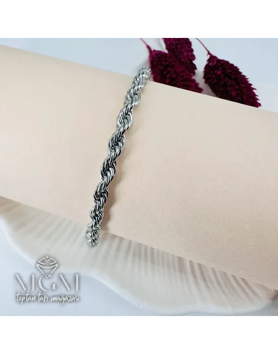 Çelik Burgu Bileklik 3 Mm - Kbl0117