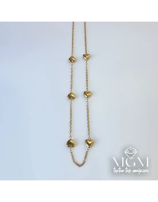   Çelik Kolyeler 40+5 Cm Uzatma Payı - Kl0033