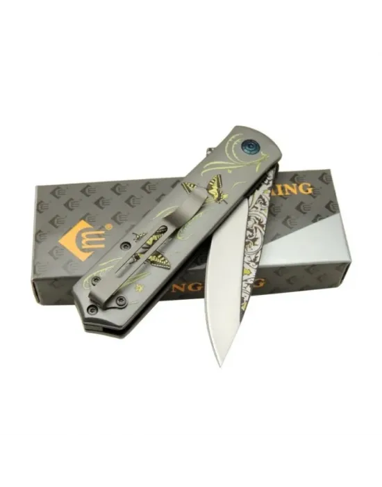 Chongming Cm83 Çakı Butterfly 20 Cm Manuel, Kemerlikli