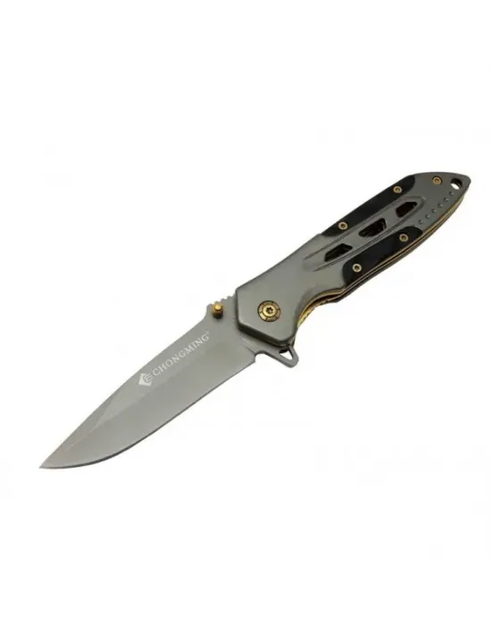 Chongming Cm84 Çakı Titanyum Gold 20 Cm Manuel, Kemerlikli