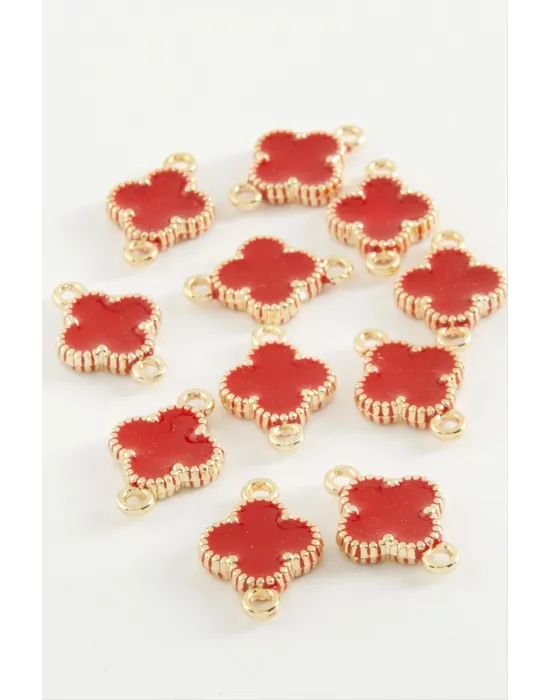 Çiçek Çift Kulplu Mineli Bileklik ve Kolye Ucu Aparatı 1 Adet