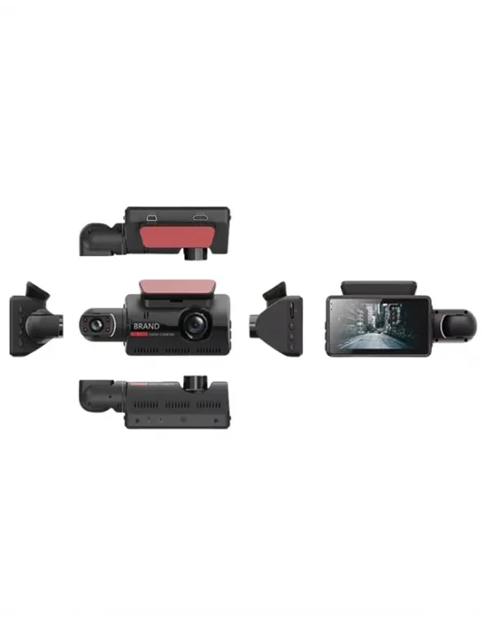 Çift Görüşlü Dashcam – Gece Görüşlü 1080p Araç İçi Güvenlik Kamerası