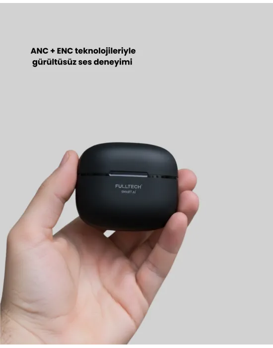 Çift Mikrofonlu Kablosuz Kulaklık Anc Enc Ve Oyun Modlu