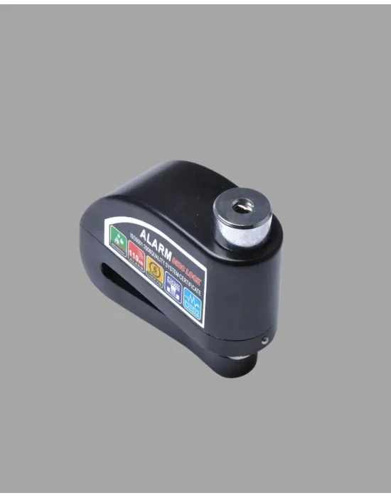 Çift Modlu 110db Alarmlı Disk Kilidi Suya Dayanıklı