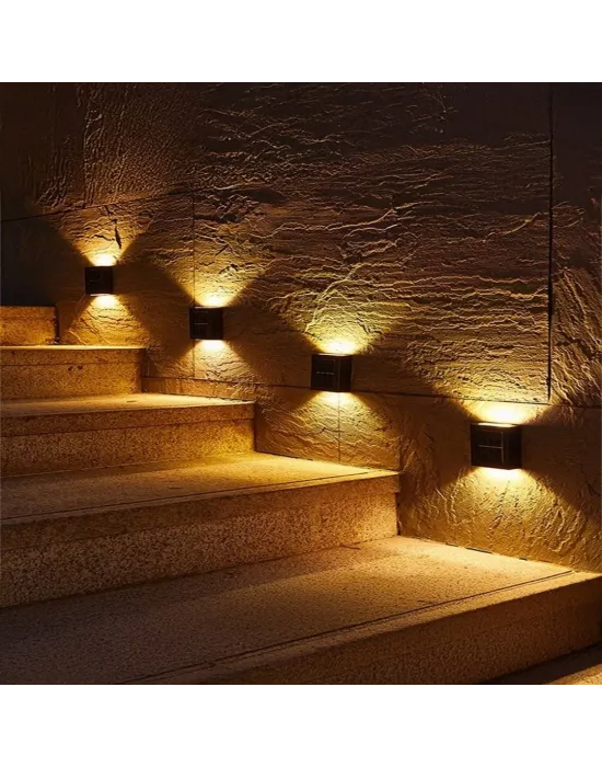 Çift Yönlü Sensörlü Modern Bahçe Ve Duvar Led,