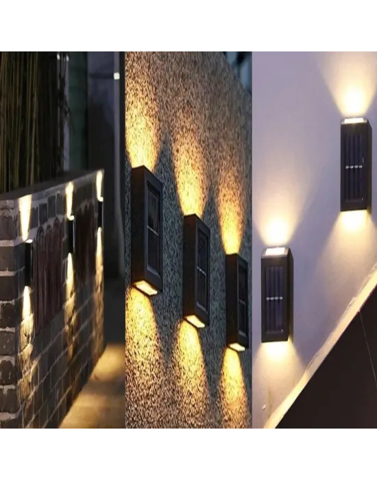 Çift Yönlü Sensörlü Modern Bahçe Ve Duvar Led,