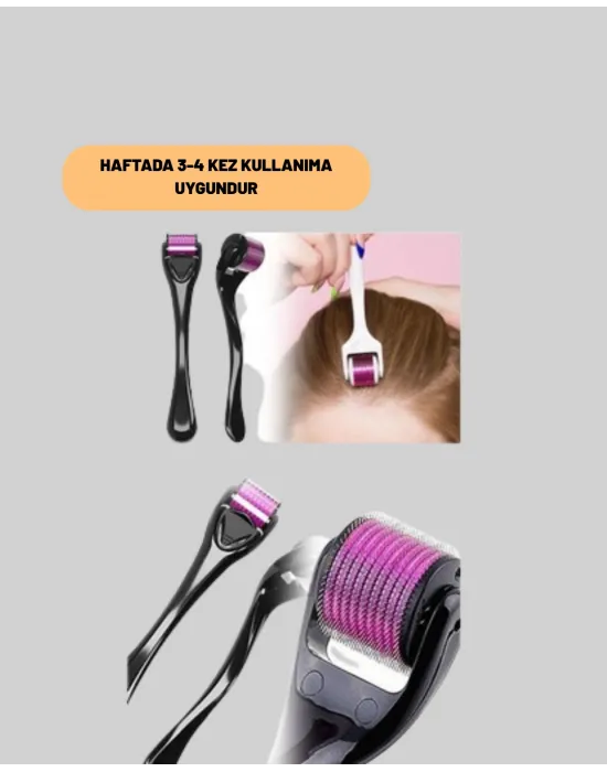 Cilt Yenileyici Derma Roller – Mikro İğneli Bakım Aracı