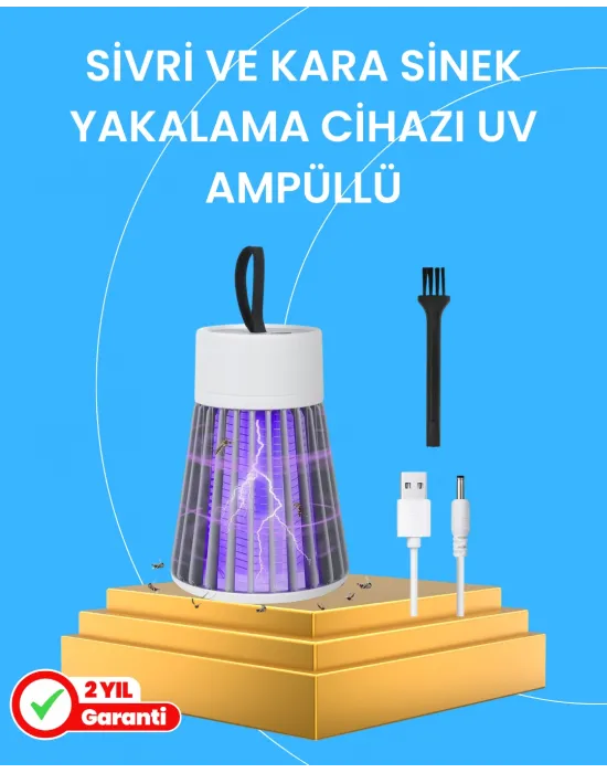 Çocuk Ve Evcil Hayvan Dostu Sivrisinek Yakalama Lambası