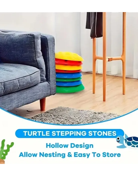 Çocuk Yarım Küre denge Ve Koordinasyon Adası 6 Lı Set