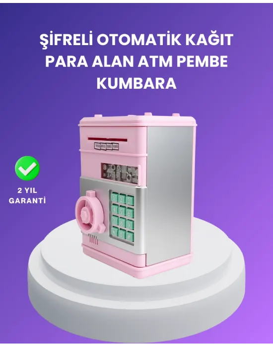 Çocuklar İçin Eğitici Elektronik Şifreli Kumbara