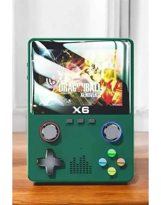 Çocuklara Özel 666 Oyunlu X6 Atari Video İzleme Ve Müzik Dinleme