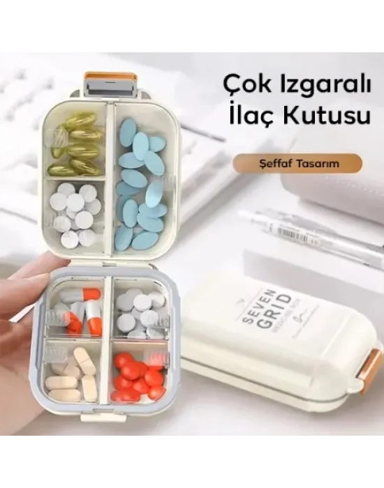 Çok Izgaralı İlaç Kutusu