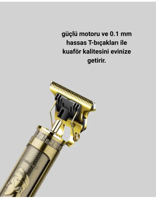 Daling Profesyonel Tıraş Makinesi Islak Ve Kuru Kullanım