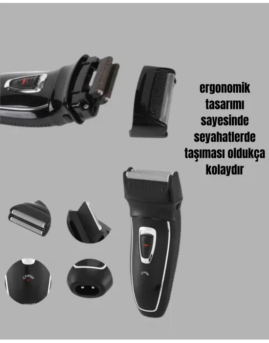 Darbelere Dayanıklı Kablosuz Erkek Tıraş Aleti