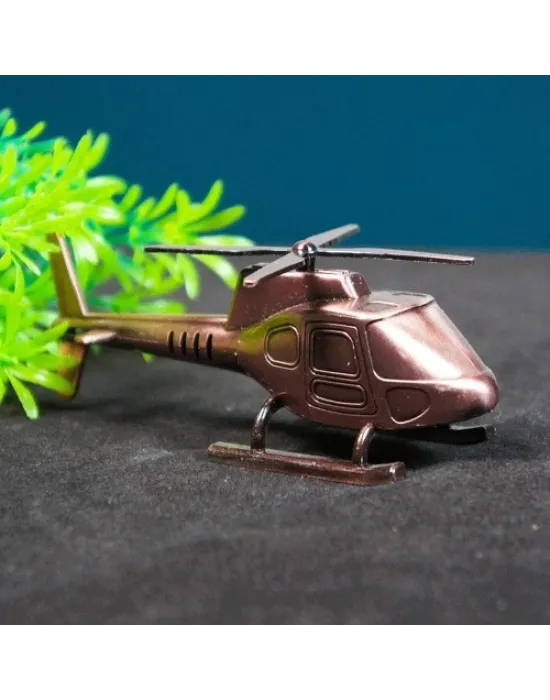 Dekoratif Metal Helikopter