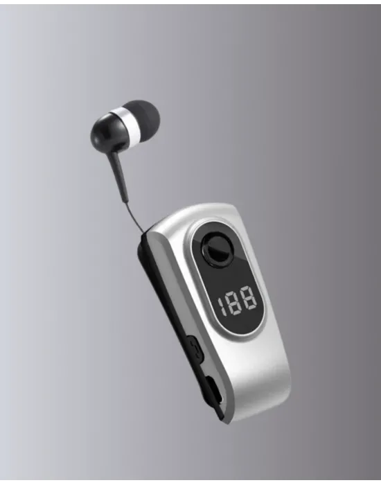 Dijital Ekranlı Bluetooth Kulaklık – Titreşimli Bildirim, 25 Saat Kullanım