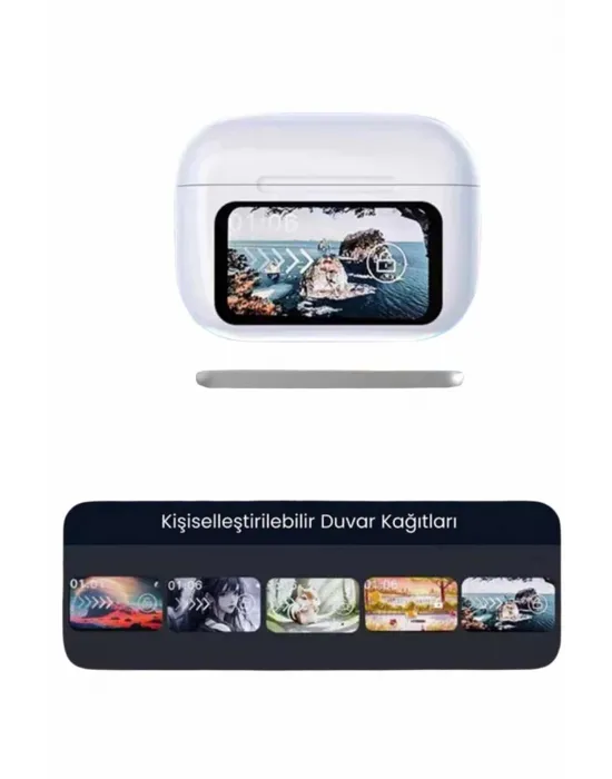 Dokunmatik Ekranlı Anc/enc Yeni Nesil Pro Bluetooth Kulaklık Dokunmatik Ekran