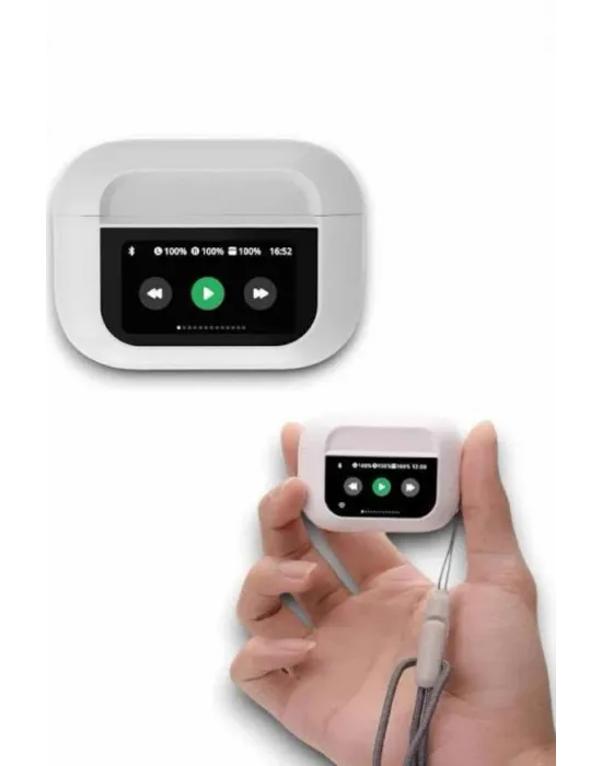 Dokunmatik Ekranlı Bluetooth Kulaklık Tws İos Android Tüm Telefonlara Uyumlu Kulaklık