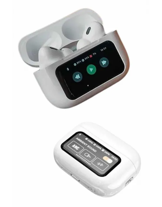 Dokunmatik Ekranlı Bluetooth Kulaklık Tws İos Android Tüm Telefonlara Uyumlu Kulaklık