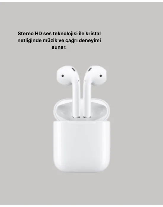 Dokunmatik Kontrollü 2. Nesil Bluetooth 5.0 Uzun Pil Ömürlü Kulaklık