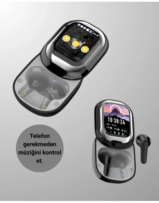Dokunmatik Kontrollü Bluetooth Kulaklık – Pods Fine Uyumlu