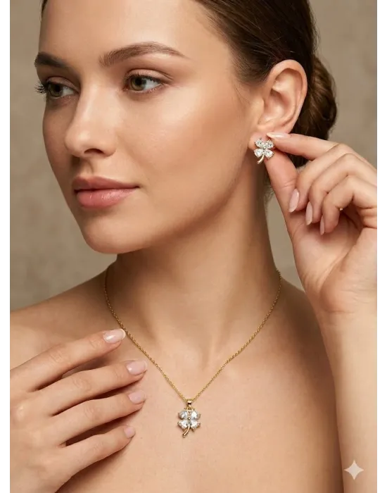 Dört Yapraklı Yonca Detaylı Set - Set0013