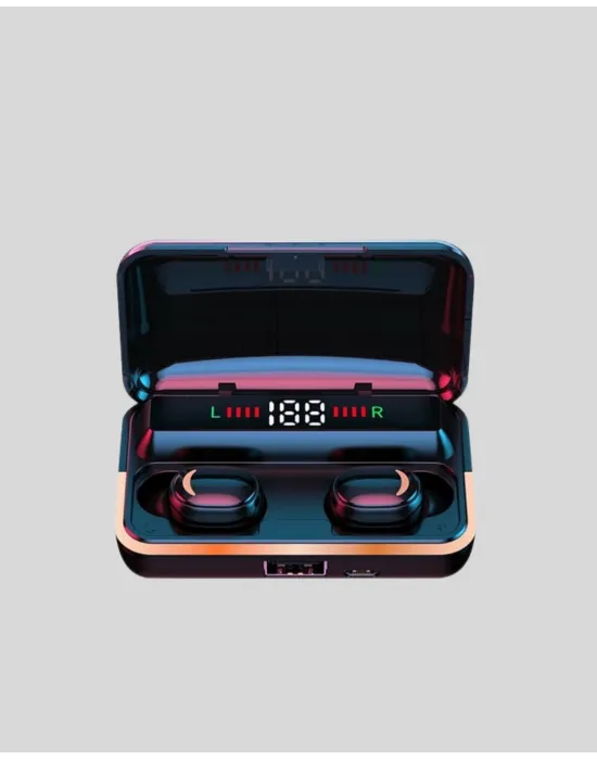 E10 Kablosuz Bluetooth Kulaklık – 3d Ses, Powerbank Şarj Kutusu