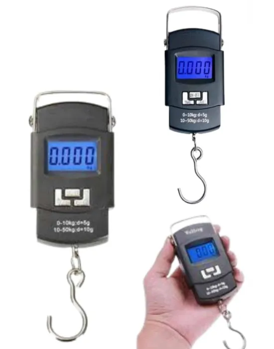 El Kantarı Dijital El Terazisi 50 Kg Kapasiteli Lcd Ekranlı
