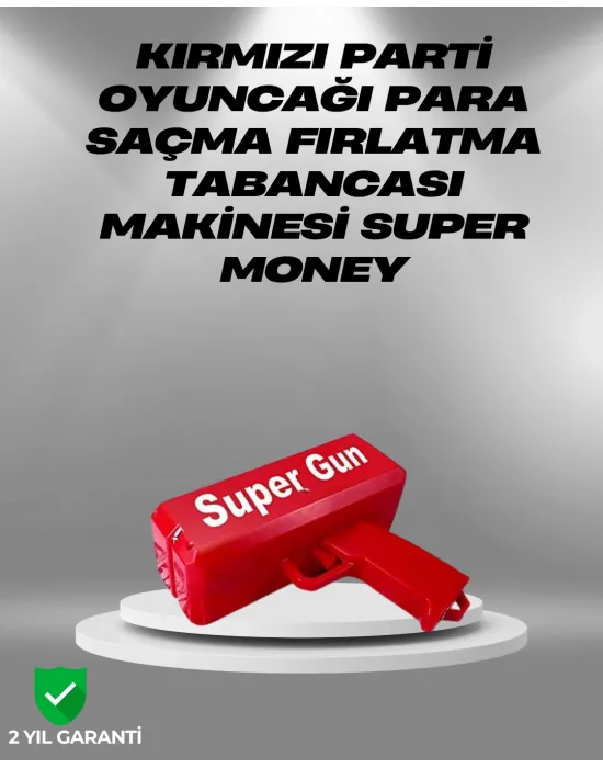 Elektrikli Money Gun Oyuncak Parti Tabancası