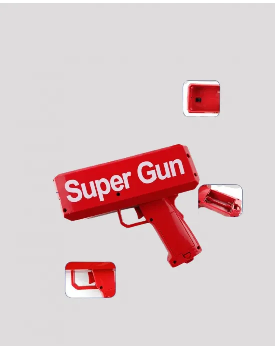 Elektrikli Money Gun Oyuncak Parti Tabancası