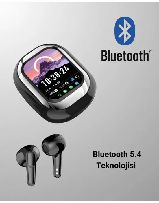 Enc Destekli Bluetooth 5.4 Kulaklık – EQ Ayarlı, Akıllı Kutulu