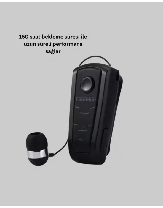 Ergonomik Bluetooth Kulaklık – 8 Saat Konuşma, Gürültü Azaltıcı Mikrofon