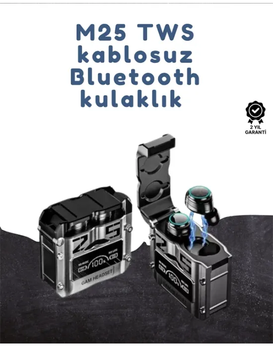 Ergonomik Tasarımlı Bluetooth Kulaklık | Suya Dayanıklı | Dokunmatik Kontrollü