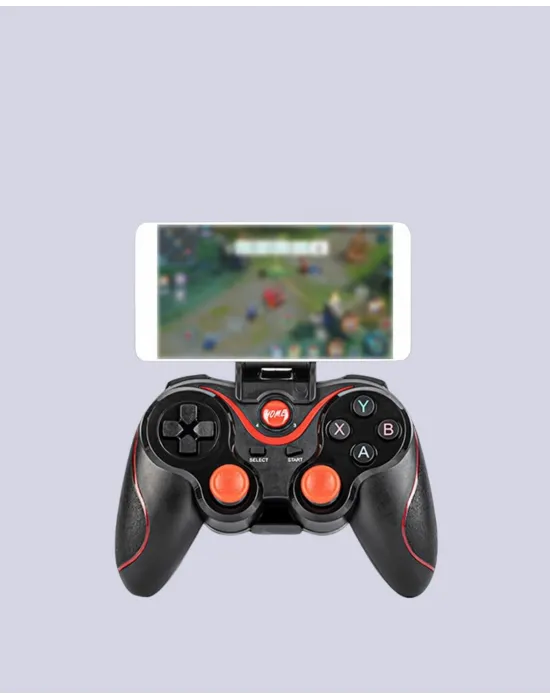 Ergonomik Tasarımlı Kablosuz Bluetooth Gamepad Titreşimli