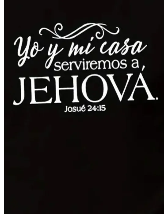 Erkek Jehova Baskılı Süprem T-shirt