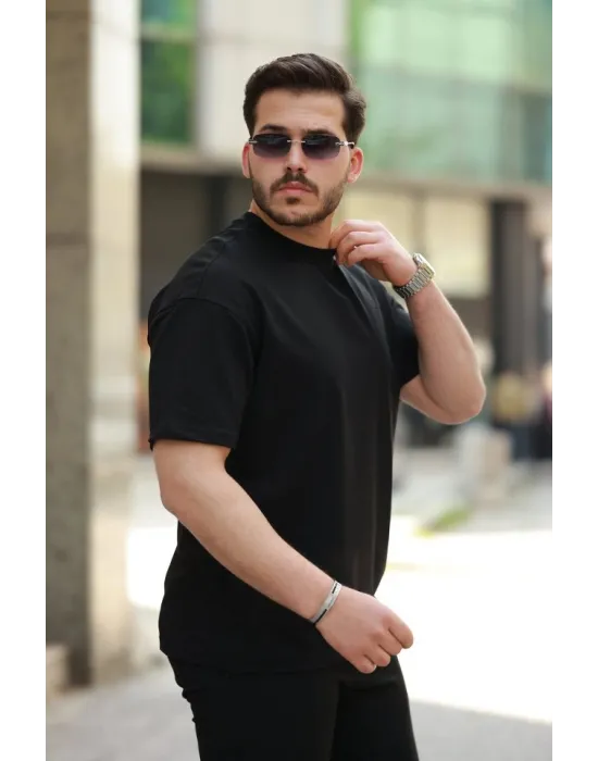 Erkek Kısa Kollu Basic Oversize Tshirt