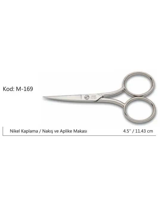 Europe Az Kalın Nakış Makası Süper Kalite No:4,5 11,43 Cm