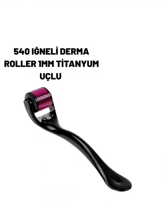 Ev Tipi Mikro İğneli Cilt Bakım Aleti – 1 Mm Titanyum Roller