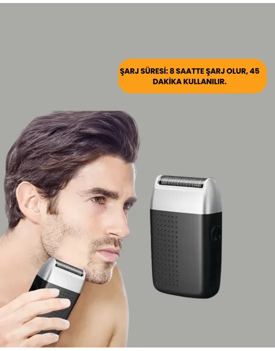 Evde Kişisel Bakımın Yeni Yolu – Kompakt Ve Ergonomik Tıraş Makinesi