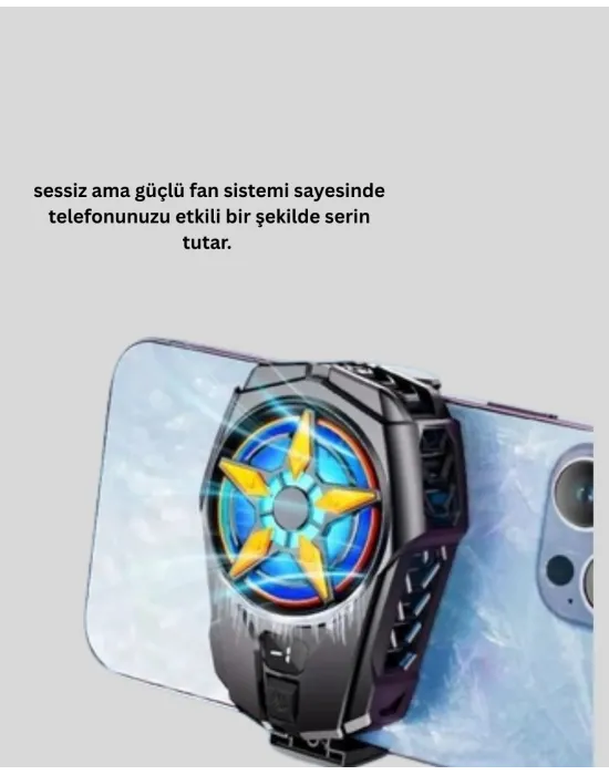 Evrensel Uyumlu Type-c Şarjlı Cep Telefonu Radyatörü