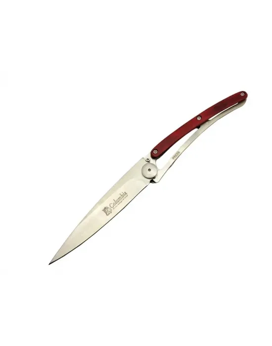 Ext 2990d Deejo Kırmızı Kamp Çakı 22,5cm- Manuel, Kemerlikli, Ultra Hafif