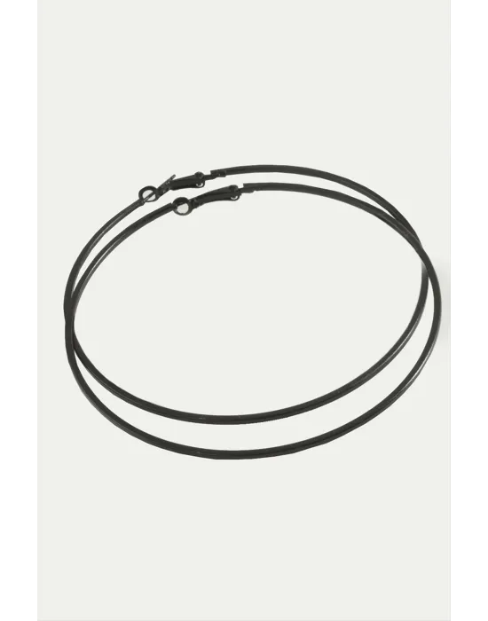 Ezme Metal Halka Küpe 8-9-10 cm