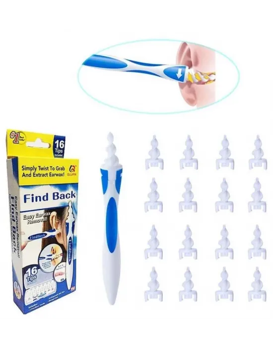 Find Back Pratik Kulak Temizleme Aparatı Silikon Kit Ear Claning