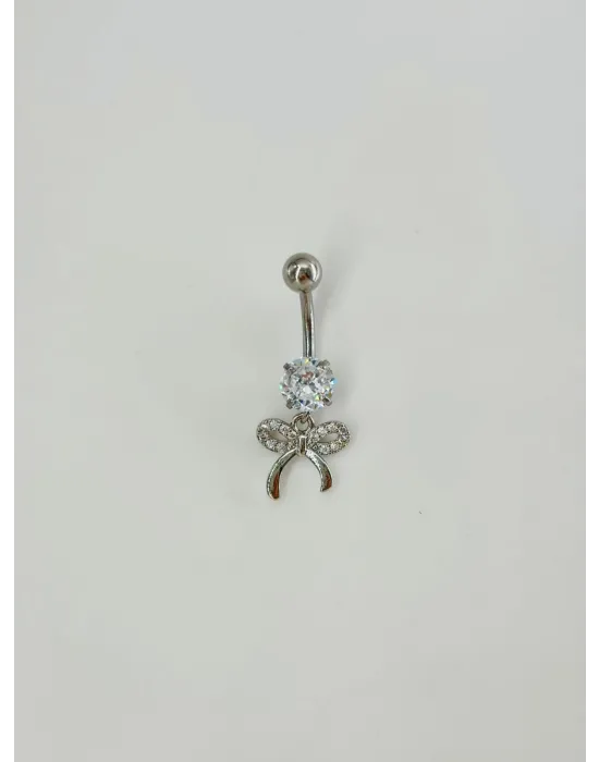 Fiyonk  Detaylı Göbek Piercing - Pg0093